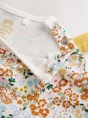 Sage Green Rabbit Baby Cord Dungraee And Long Sleeve Bodysuit 2 Piece Set (0mths-2yrs) - Image 11 of 16