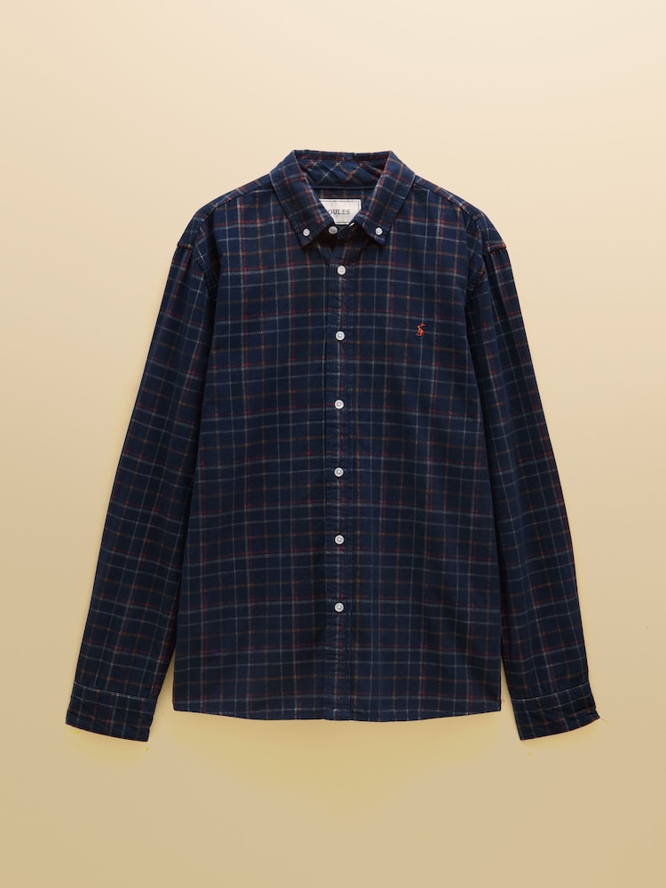 Joules Navy Long Sleeve Fine Needle Cord Shirt - Image 10 of 10 Joules Navy Long Sleeve Fine Needle Cord Shirt - Image 10 of 10