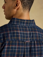 Joules Navy Long Sleeve Fine Needle Cord Shirt - Image 9 of 10