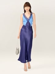 Omnes Blue Caroline Dress - Image 1 of 4