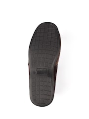 Lazy Dogz Brown Harrison II Check Full Slippers - Image 10 of 11