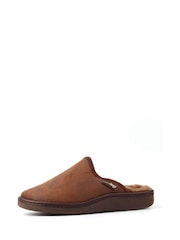 Коричневий - Lazy Dogz Blue Glen II Mule Slippers - Image 3 of 9