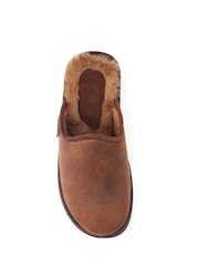 Коричневий - Lazy Dogz Blue Glen II Mule Slippers - Image 7 of 9