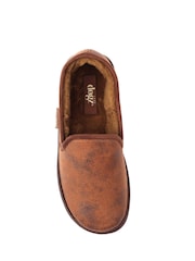 Brūns - Lazy Dogz Blue Manor II Full Slippers - Attēls 6 no 8