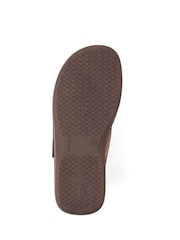 Brūns - Lazy Dogz Blue Manor II Full Slippers - Attēls 7 no 8