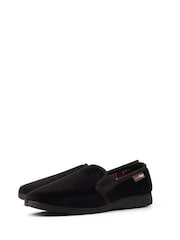 Melns - Lazy Dogz Tamar II Full Black Slippers - Attēls 7 no 10