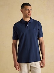 Joules Woody Navy/Burgundy/Green Polo Shirts 3 Pack - Image 3 of 10
