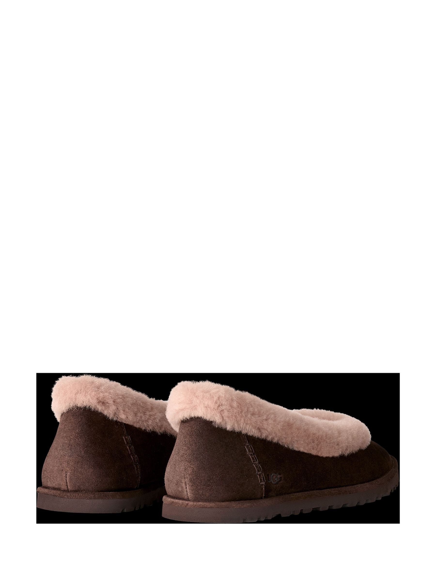 Buy UGG Cocoa Brown Zora Ballet Flat Slippers from Next Australia
