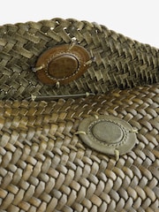 Dragon Diffusion Green Corsina Weave Cross-Body Bag - Image 6 of 6