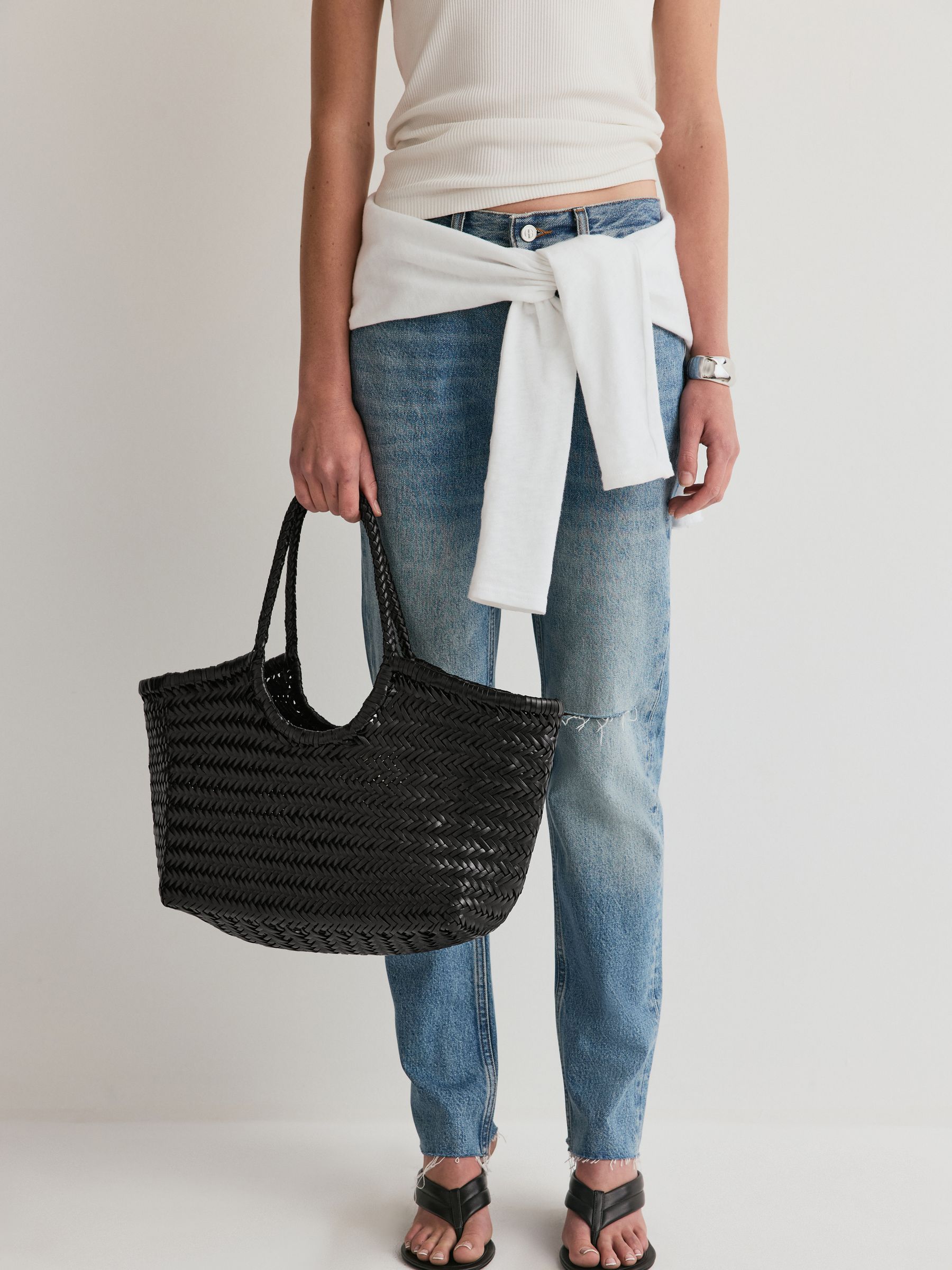 Buy Dragon Diffusion Black Nantucket Big Basket from Next USA