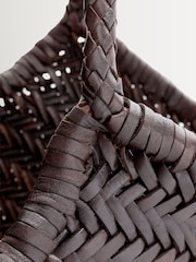 Dragon Diffusion Dark Brown Nantucket Big Basket - Image 9 of 9