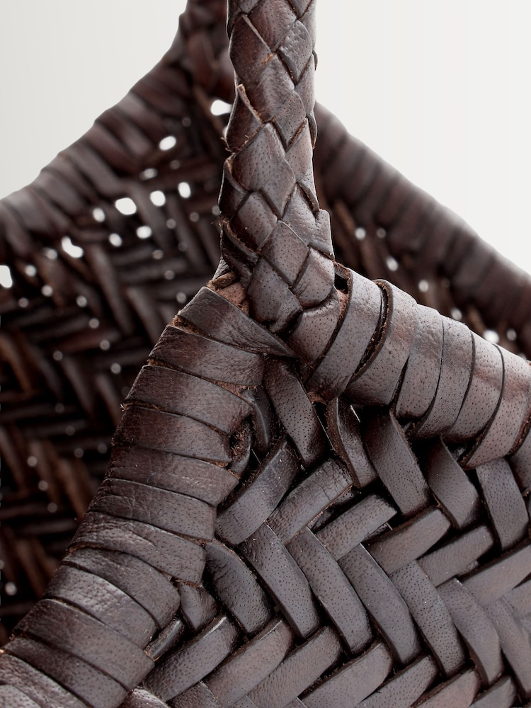 Dragon Diffusion Dark Brown Nantucket Big Basket - Image 9 of 9