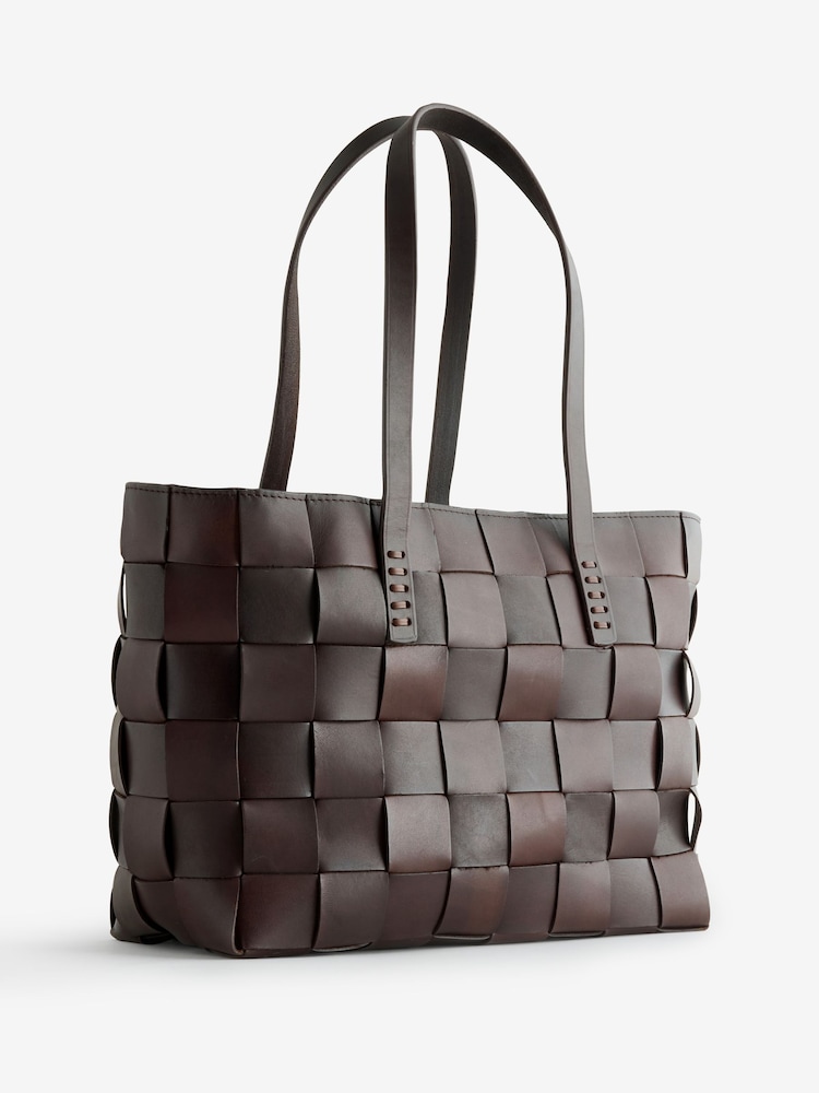 Dragon Diffusion Brown Suede Japan Tote Bag - Image 2 of 5