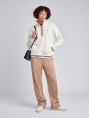 U.S. Polo Assn. Double Horsemen Borg 1/4 Zip Fleece - Imagen 3 de 7