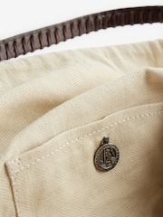 Dragon Diffusion Brown Castello Woven Tote - Image 6 of 7