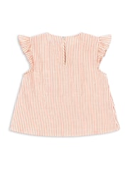 Konges Sløjd Pink Ellie Frill Cherry Embroidered Blouse - Image 2 of 4