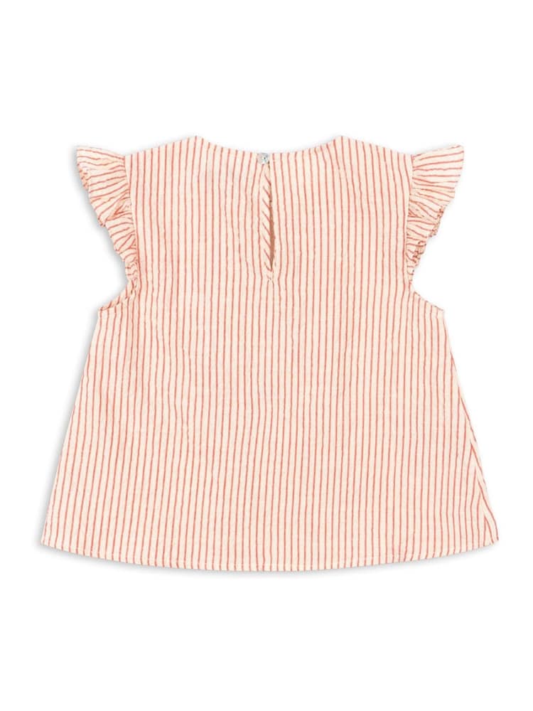 Konges Sløjd Pink Ellie Frill Cherry Embroidered Blouse - Image 2 of 4