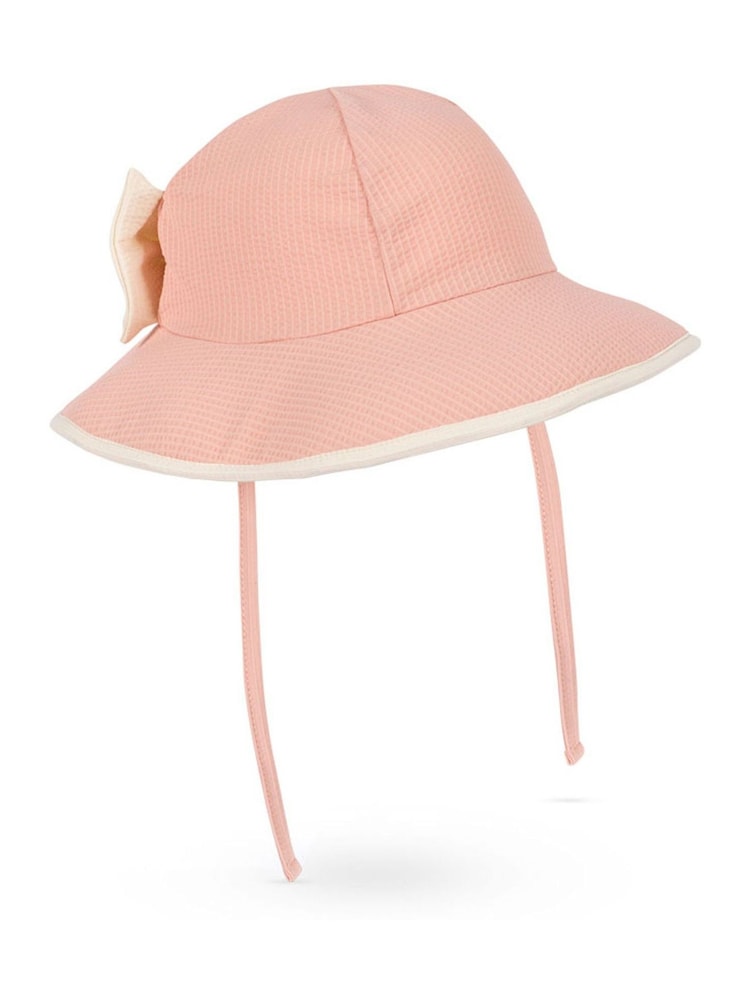Konges Sløjd Pink Bowie Swim Hat With Bow Detail - Image 1 of 3