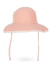 Konges Sløjd Pink Bowie Swim Hat With Bow Detail - Image 2 of 3