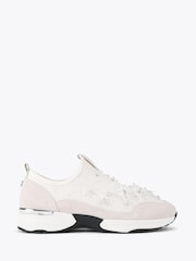 Carvela Cream Tempo Jewel Trainers - Image 1 of 4