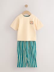 マルチ メッセージ - ロングレッグ半袖パジャマ 3枚組（9か月〜10歳） - 画像 10 / 14