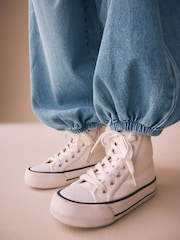Mid Blue Cuffed Jeans (3-16yrs) - Image 4 of 7