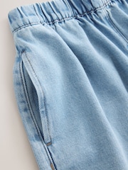 Mid Blue Cuffed Jeans (3-16yrs) - Image 6 of 7