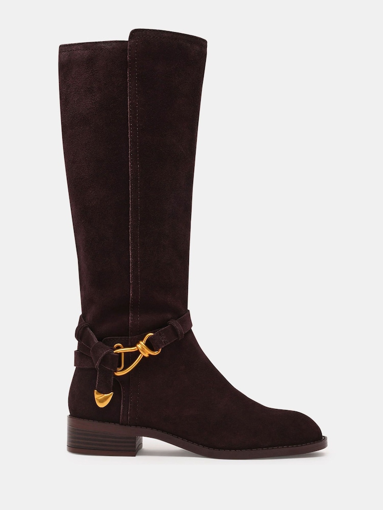 Steve Madden Xtreme High Brown Boots - Image 1 of 4