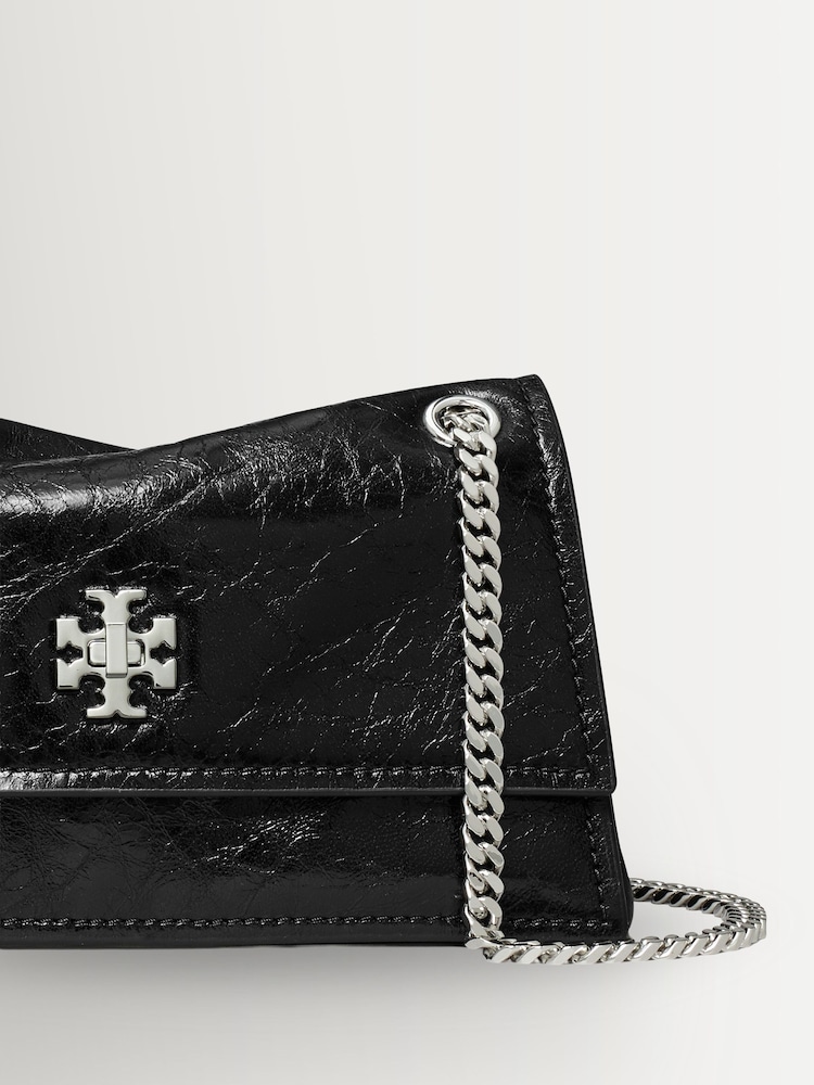 Tory Burch Black Kira Turnlock Mini Bag - Image 4 of 4