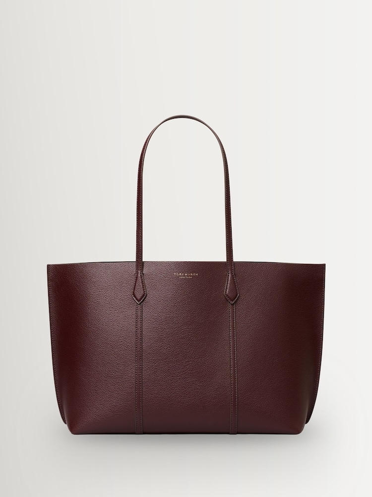 Tory Burch Red Perry Tote Bag - Image 1 of 4 Tory Burch Red Perry Tote Bag - Image 1 of 4