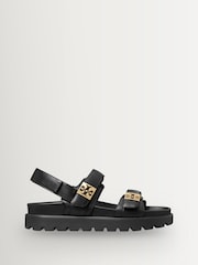Tory Burch Black Mellow Sport Sandals - Image 1 of 4