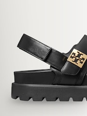 Tory Burch Black Mellow Sport Sandals - Image 4 of 4