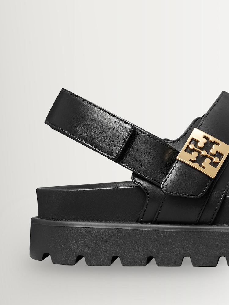 Tory Burch Black Mellow Sport Sandals - Image 4 of 4