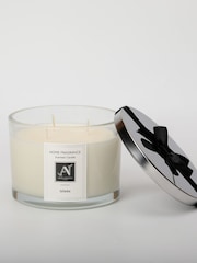 Aroma Naturals Clear Minimalist Luxe Infame 3 Wick Candle - Image 3 of 5
