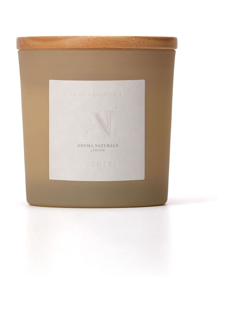 Aroma Naturals Stone Frosted Cashmere Candle - Image 2 of 6 Aroma Naturals Stone Frosted Cashmere Candle - Image 2 of 6