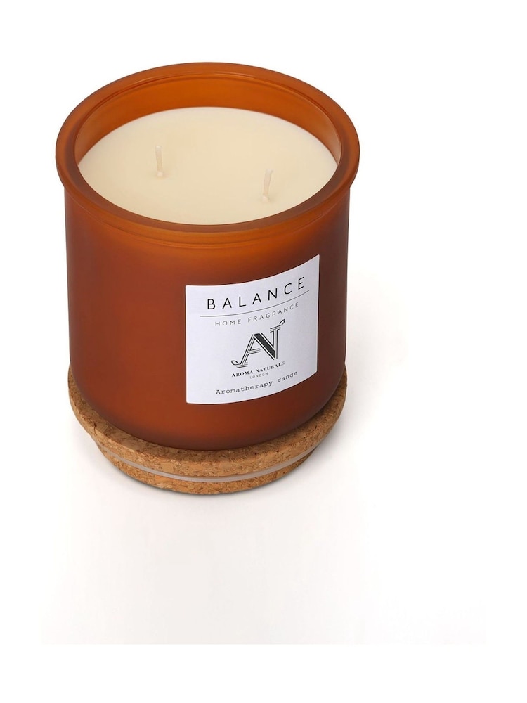 Aroma Naturals Brown Aromatherapy Balance Candle - Image 2 of 6 Aroma Naturals Brown Aromatherapy Balance Candle - Image 2 of 6