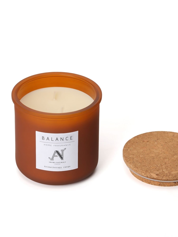Aroma Naturals Brown Aromatherapy Balance Candle - Image 6 of 6 Aroma Naturals Brown Aromatherapy Balance Candle - Image 6 of 6