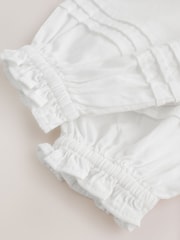 Blanc - Ensemble Bébé haut et pantalon en dentelle tissée 2 Piece (0mois-2ans) - Image 16 de 18