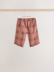 Brown/Pink Check Baby Woven Top and Trousers 2 Piece Set (0mths-2yrs) - Image 11 of 15