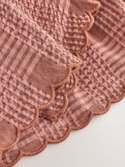 Brown/Pink Check Baby Woven Top and Trousers 2 Piece Set (0mths-2yrs) - Image 15 of 15