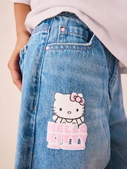 Hello Kitty - Dżinsy z obszernymi nogawkami (3 mies. – 16 lat) - Obraz 4 z 4
