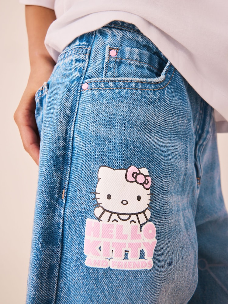 Hello Kitty - Dżinsy z obszernymi nogawkami (3 mies. – 16 lat) - Obraz 4 z 4 Hello Kitty - Dżinsy z obszernymi nogawkami (3 mies. – 16 lat) - Obraz 4 z 4