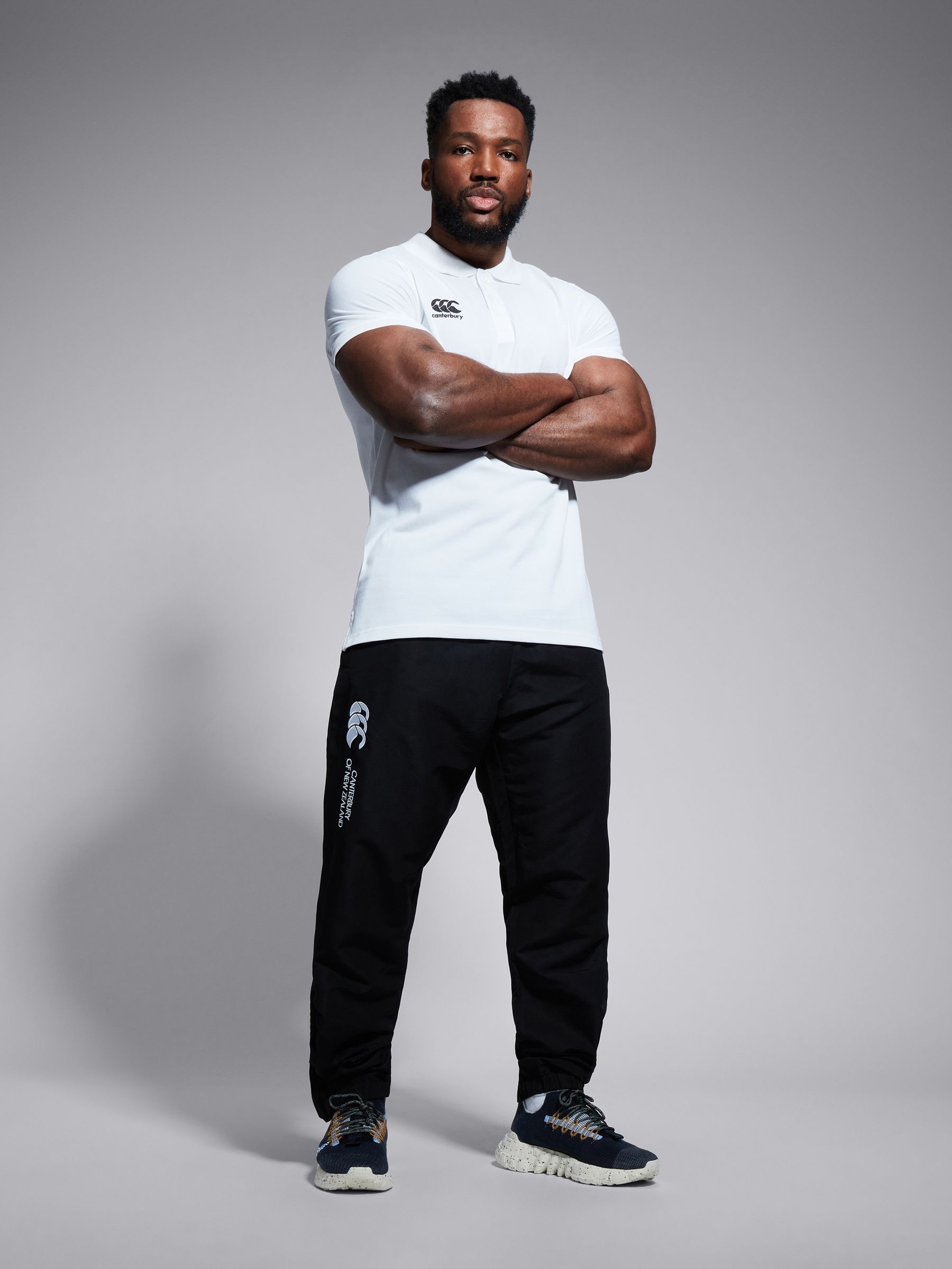 Buy Canterbury Black Cuffed Stadium Joggers from Next USA