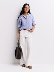 FRAME Au Natural Le Slim Palazzo Jeans - Image 1 of 6