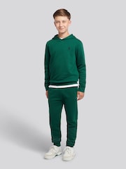 U.S. Polo Assn Green Double Horsemen Hoodie & Joggers Set - Image 1 of 6