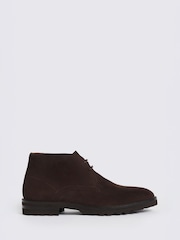MOSS Brown Preston Chukka Boots - Image 1 of 4