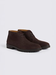 MOSS Brown Preston Chukka Boots - Image 2 of 4