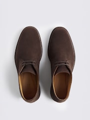 MOSS Brown Preston Chukka Boots - Image 4 of 4