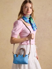 Joules Edie Blue Crossbody Bag - Image 2 of 9