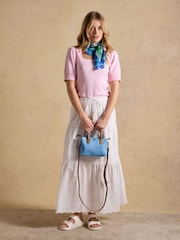 Joules Edie Blue Crossbody Bag - Image 3 of 9